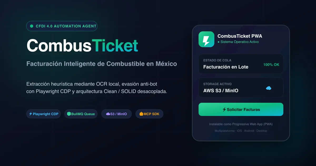 CombusTicket: Automatiza tu facturación de gasolina
